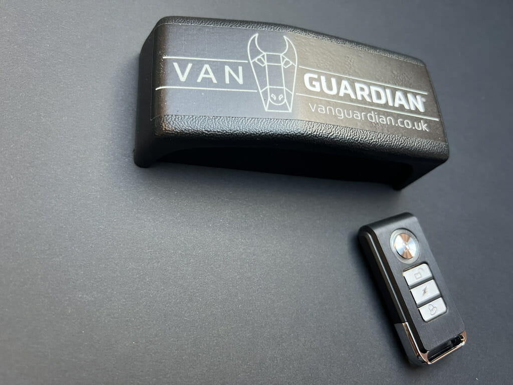 Vanguardian alarm system with remote