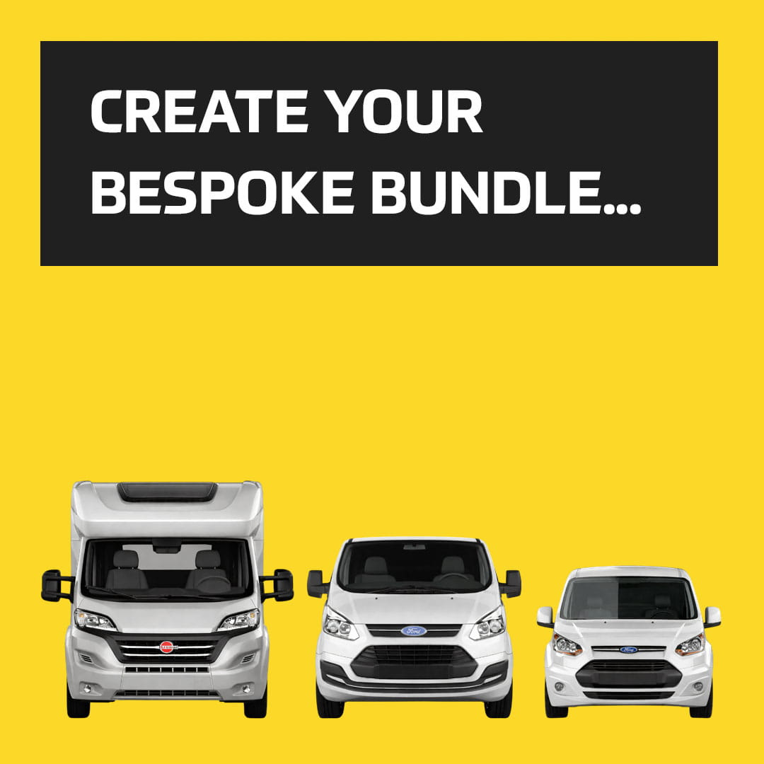 VanGuardian Bespoke Build a Bundle option for custom van alarm security systems