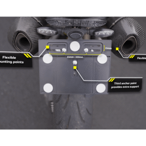 The MOTORBIKE ALARM PLATE
